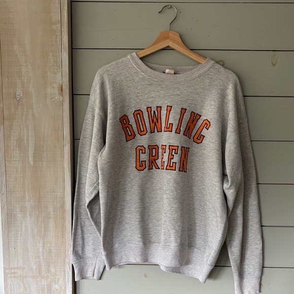 Vintage Tops - Vintage Bowling Green Crewneck Sweatshirt – Fits Like Large
